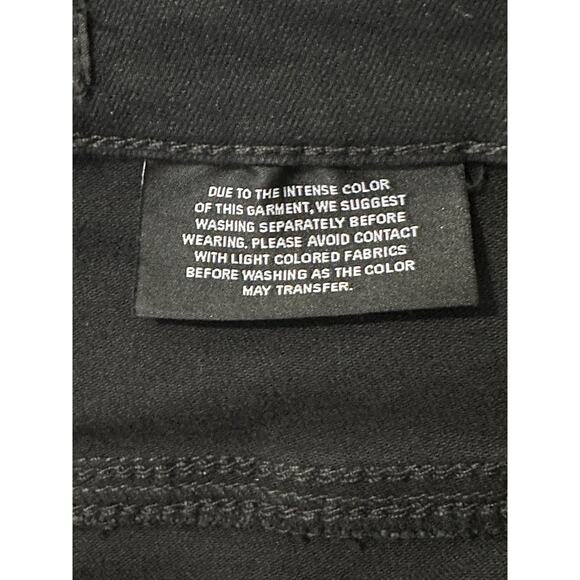 Buffalo David Bitton Black Pants Sz 16/36 Classic Preppy Closet Staple - Picture 8 of 16